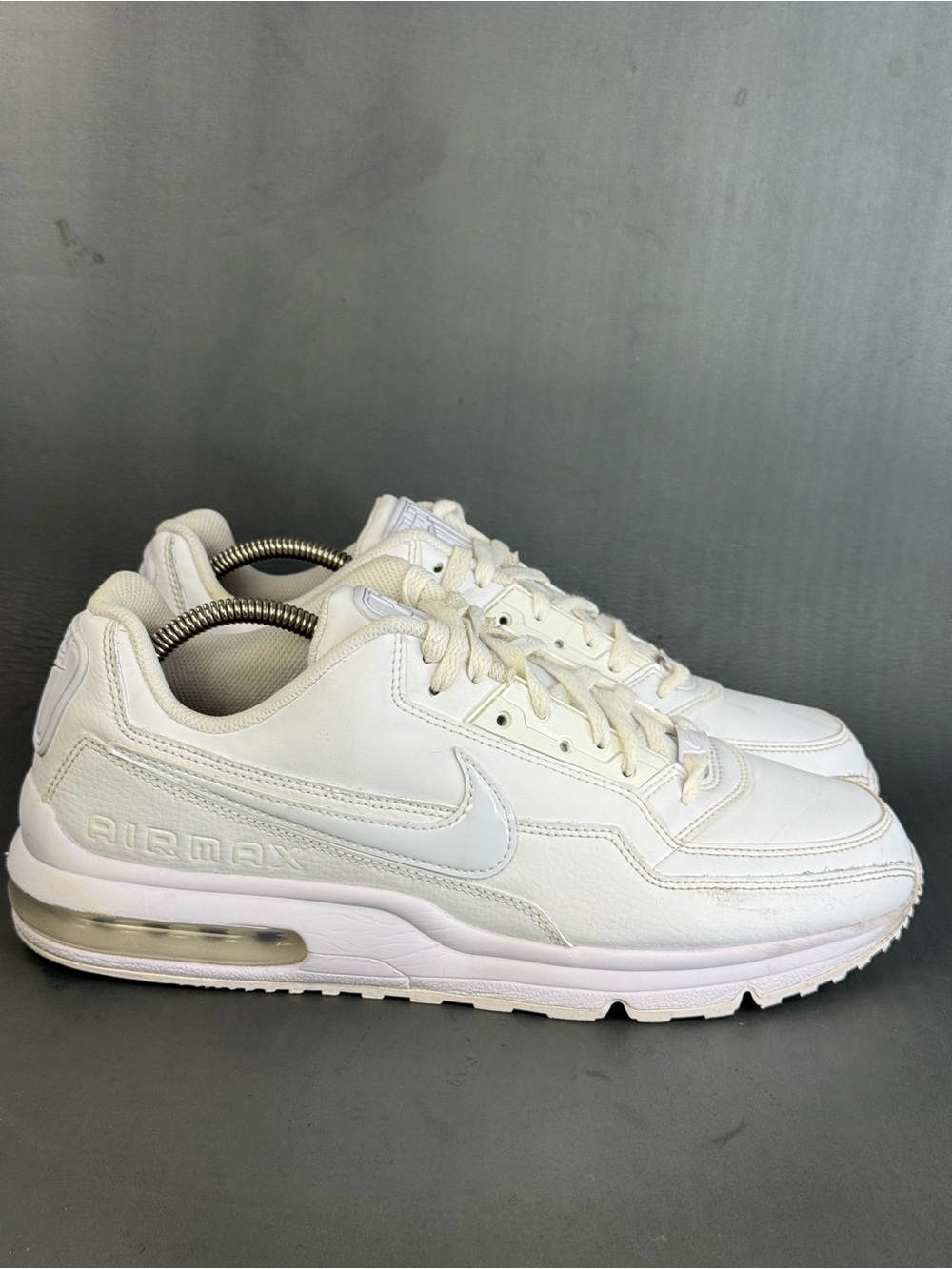 Nike Air Max LTD 3 sneakers shoes triple-white men’s size 11